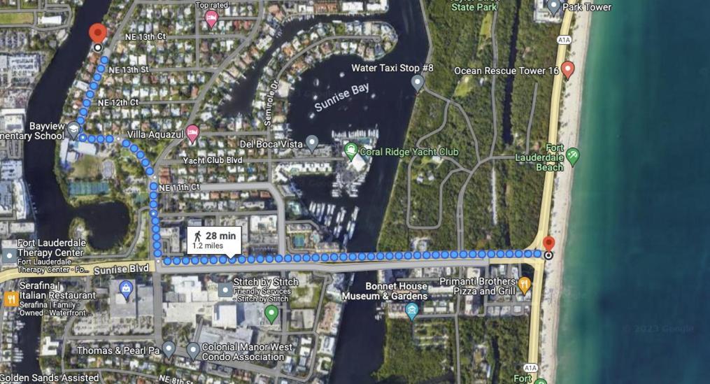 The Modern Castle Canal View Access Rooftop Living Greenhouse Vlllas Fort Lauderdale Bagian luar foto